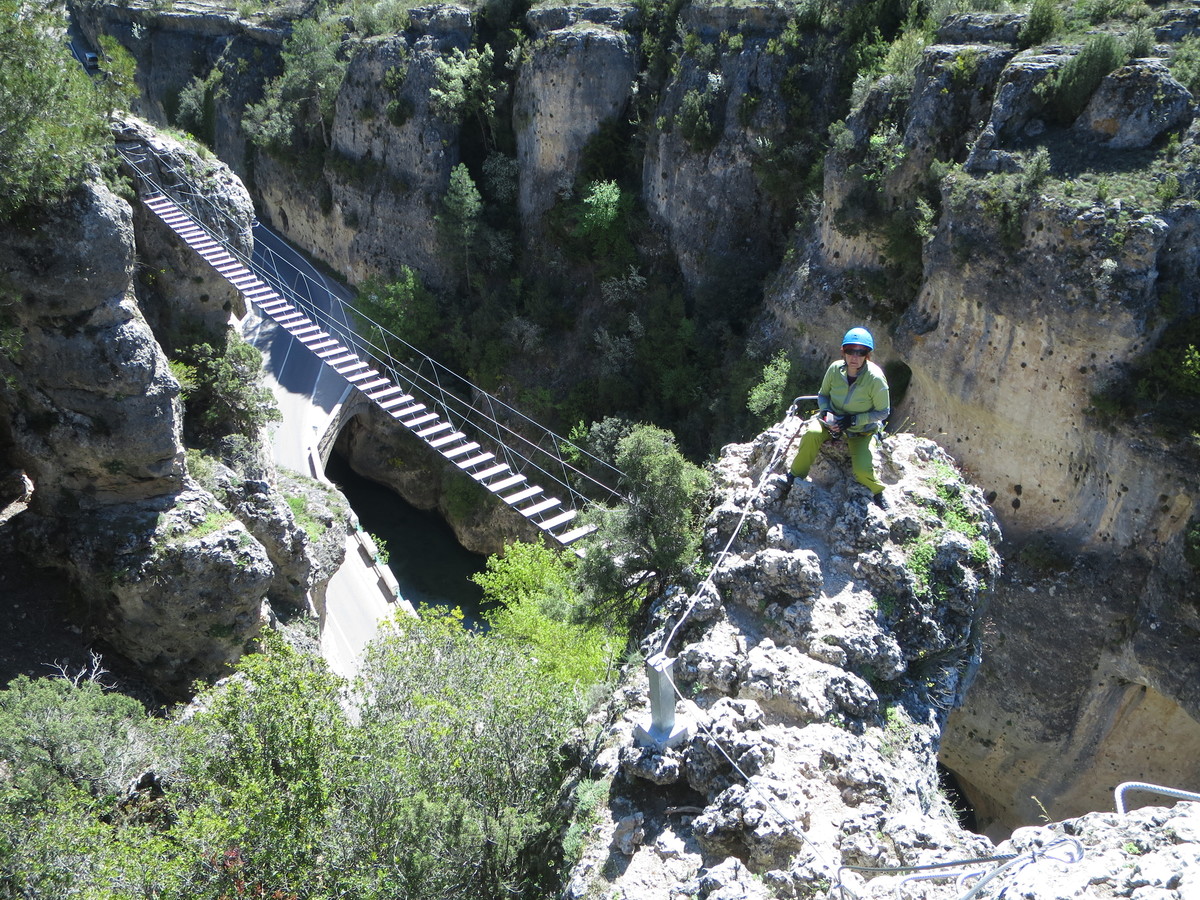 Via ferrata " Estrecho de Priego" v Španiji