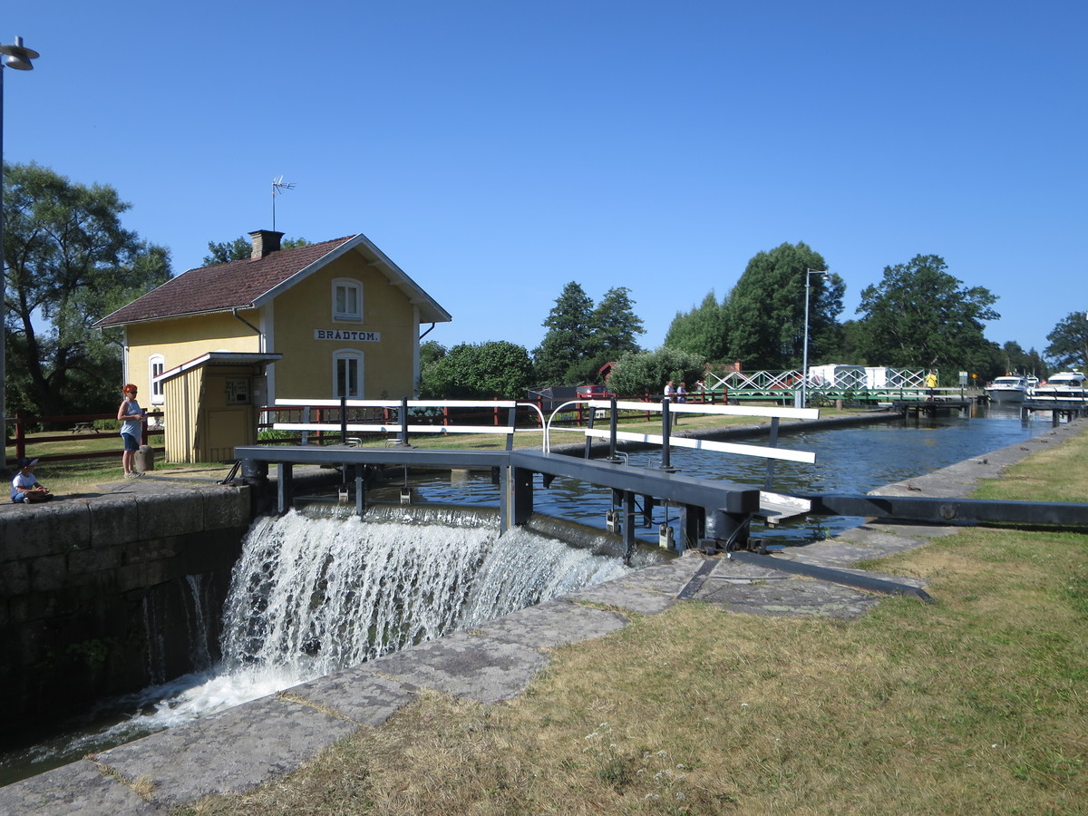 Zapornica na kanalu Göta